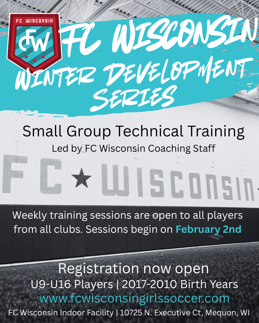 2026 Winter Development Series - SIGN UP NOW